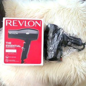 NIB Revlon The Essential Compact Hair Dryer Never used.